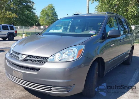 2005 Toyota Sienna Le from USA, damaged, VIN 5TDZA23C75S356391